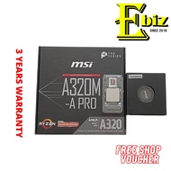 MSI A320M-A PRO DDR4 Motherboard Combo Ryzen 3 Pro 4350G | AMD 4TH Gen Ready Support