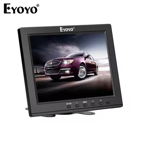 Eyoyo EM08B 8 Inch HDMI Monitor 1024x768 Resolution Display Portable 4:3 TFT LCD Mini HD Color Video