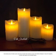 充電蠟燭LED電子蠟燭 配遙控器 Electronic Candles With Charger and Controller