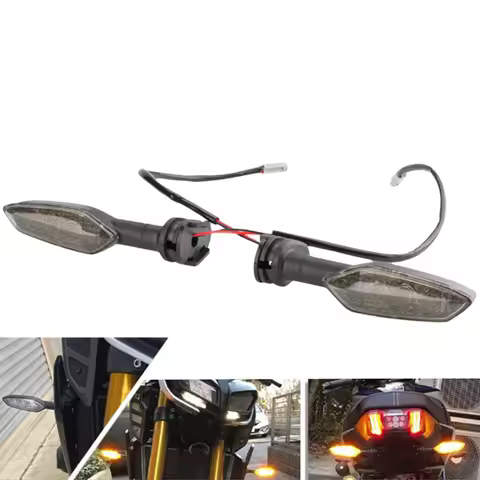 Motorcycle Turn Signal Light LED Indicators Light B67-83330-00 B67-83340-00 For Yamaha YZF-R1 R6 R7 