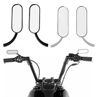 Motorcycle Mini Oval Mirrors rearview side mirror Universal For Harley Davidson Sportster 48 1200 833