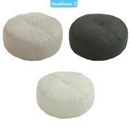 [baoblaze2] Round Floor Pillow Comfortable Meditation Cushion Floor Cushion Pad for Adults