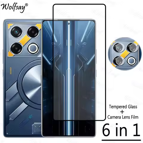Full Cover Tempered Glass For Infinix GT 20 Pro Screen Protector For Infinix GT 20 Pro Camera Glass