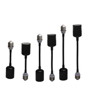 E27 Adapter Extension e27 to e27 Universal Extension Lamp Headlamp Extension Rod Curved Rod Lamp Ben