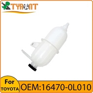 1pcs TYRNT Brand Radiator Expansion Tank Coolant Deputy Water Kettle #16470-0L010 For TOYOTA HILUX P