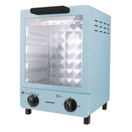【新品】松木12L立式時尚雙層電烤箱
