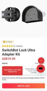 Switchbot lock ultra adapter kit
