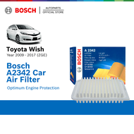 Bosch A2342 Engine Air Filter Element for Toyota Wish 1.8 2.0 ZGE (2009 - 2017)