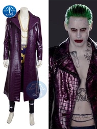 Suicide Squad Joker ชุดคอสเพลย์ แจ็คเก็ต X-Force วันฮาโลวีน ชุดคอสเพลย์ชาย ชุดคอสเพลย์สำหรับงานคอนเส