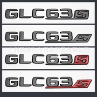 Suitable for Mercedes-Benz GLC63 Modified V8BITURBO Side Label GLC63S Flag GLC63 Rear Tail Displacem