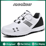 2022ใหม่รองเท้ากอล์ฟสำหรับผู้ชายและผู้หญิงหัวเข็มขัดระบายอากาศรองเท้ารองเท้ากอล์ฟรองเท้าการแข่งขันมืออาชีพกันน้ำลื่นบุรุษการฝึกอบรมรองเท้าผ้าใบขนาดบวก Golfs รองเท้าขนาด37-47