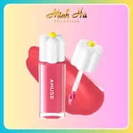 AMUSE Dewy Tint 4g vegan chrysanthemum lip gloss with moderate shine