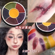 Injury Effect Oil Paint Simulation Injury Makeup Injury Makeup Six-Color Paint Palette Bruises Speci