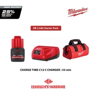 EEHIONG1977 MILWAUKEE M12 Battery Starter Pack B2 M12-201B B4 M12-401B B6 M12-601B B3 M12-301B Batte