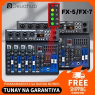 Deuahub FX5/7 Professional Audio Mixer 5/7-channel built-in EQ/99DSP/recording mode epekto reverb