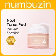 numbuzin No.4 Pore Zero Peeled Egg Toner Pad (190ml/70 Pads)