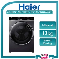 Haier 13kg Inverter Front Load Washer HW130-BD14166S8U1 Mesin Basuh with Smart Dual Spray I-Refresh