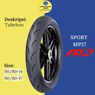 FDR MP 27 90/80 TIRES Ring 14/17 TUBELESS RACING SOFT COMPOUND 100% original