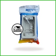 ╳ △ ⚠ ℑ Royu Electrical Wall Mounted PVC Amco Box (Surface Type Utility Box)