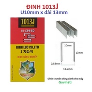 Staple 1013J box of 4750 U nails, Tiger brand, J1013 wood shooting nails, industrial staples