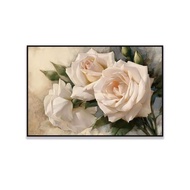 Rose canvas print 60x90 price with frame