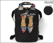 Mis zapatos nylon Canvas Backpack large capacity women's backpack