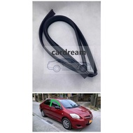 DOOR GLASS RUN CHANNEL RUBBER for toyota vios gen2 ncp93 2008 2009 2010 2011 2012 2013