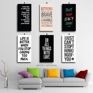 61-80 GAMING ROOM POSTER QUOTES ENJOY LIFE 15X30 A2JJV|6KQKB| WALL DECORATIONS FOR ROOMS WITH LOVE L