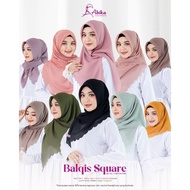 HIJAB SEGI EMPAT BALQIS SQUARE LASER ABIKA HIJAB/GALLERY AMINAH