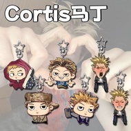 Cortis Martin Merchandise Star Buckle Pendant Martin Student Schoolbag Keychain