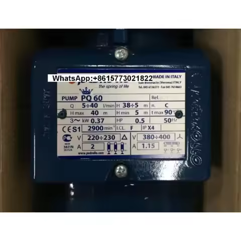 For pedrollo-PQ60-PQM60 machine tool oil pump wire cutting circulating pump