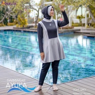 High Quality Baju Renang Wanita Muslimah Syari Dewasa Jumbo Sporty