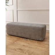 GRAY Lounge Sofa Bench 80x30x35CM.Multi-colored Sofa Chair.