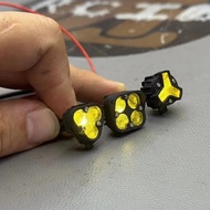 1 Pair nylon Spotlight Fog Lamp for 1/10 RC Crawler Car Traxxas TRX4 Defender RC4WD D90 Accessories