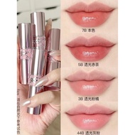 YSL/Saint Laurent 2024 Spring Brand New Round Pink Silver Tube Lipstick New Product Round Tube Pink 
