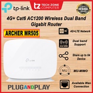 TP-LINK Archer MR505 4G+ Cat6 AC1200 Wireless Dual Band Gigabit Router