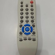 Remote Remot Rimot TV Televisi Tabung Sanyo Oval