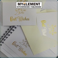 Myelement Gift Wish Card Best Wish Happy Birthdays Love Message Card Wedding Wish Card  Kad ucapan