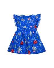 Kloset Design Lunar Ruffle Dress (SA20-KD002) ชุดเดรสเด็กผู้หญิง