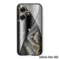 S68 Case Glass INFINIX HOT 30i - casing Terbaru handphone - INFINIX