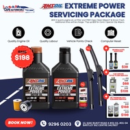 Car Servicing - AMSoil Extreme Power Series Fully Synthetic Engine Oil Service Package | 0W30 / 0W40