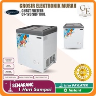 CHEST FREEZER Frigigate CF-120 SDF 100 Liter Sliding Door Frozen Food box freezer Makanan