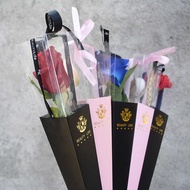 bouquet flower flower bouquet Kotak Hadiah Mawar Simulasi Hari Wanita Hadiah Perkahwinan Hari Guru H