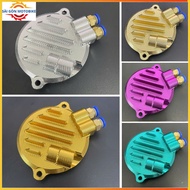 4Val Redleo CNC Large Round Cam Cover (With Sensor and Vent and Integrated Oil Trap) Wave/Dream/Fu V