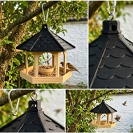 Minimalist Bird Feeder Gazebo – Aesthetic Outdoor Hanging Bird Feeder