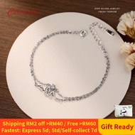 S999 Solid Silver Spirit Snake & Double Layer Bracelet Gelang, New Chinese Luxe Design, Chinese Tren