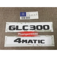 Combo glc300 4matic, letter glc300 4matic, Logo glc300 mercedes 4matic