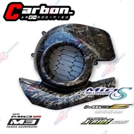 Carbon wtp Fan Cover Forged Mio Z M3 125 Fino 125 Xride 125 Soul GT 125