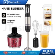 【10-year warranty】Electrolux 4In1 Hand Blender 1200W Food Mixer Juicer Multifunction Food Processor 