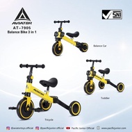 Bicycle | Tricycle Aviator 7905 At7905 Tricycle Balance Push Bike Kids Bicycle Three Wheels